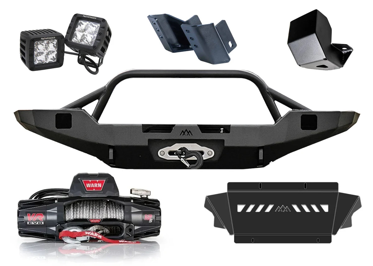 BACKWOODS | Toyota 4Runner 5th Gen 2010-On Front Bumper Bundle Deal (BWT4-B032-PR)