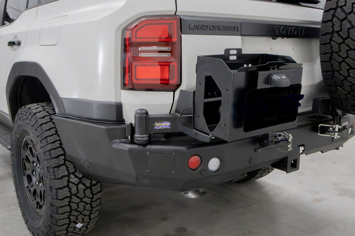 Dobinsons BW80-4146 rear bumper tire carrier and jerry can holder