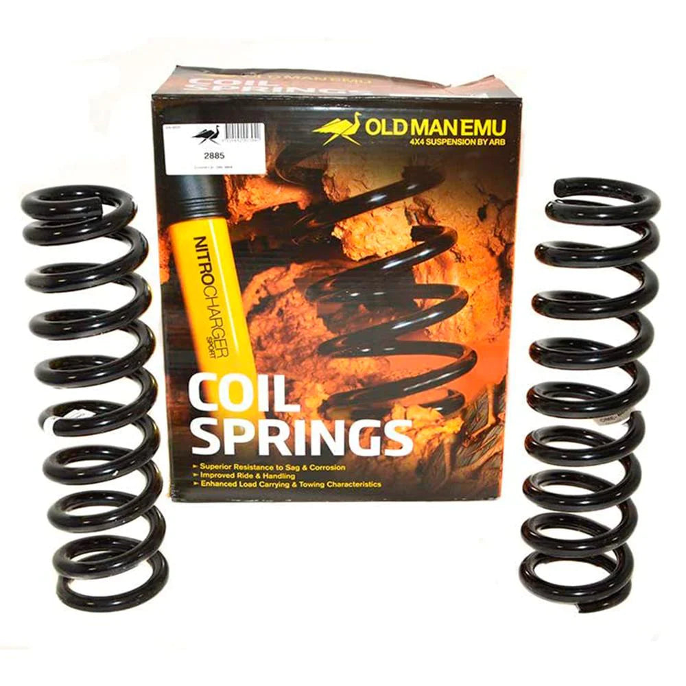 OLD MAN EMU | Landcruiser 105 & 80 Series Rear Coil Springs 3.5 inch Lift Constant Load 881Lb (3052)