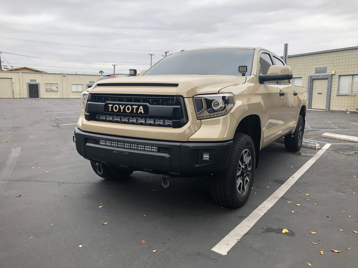 CALI RAISED | Tundra 2nd Gen (2014-2021) 32" Lower Bumper Hidden LED Light Bar Kit (CR2563)