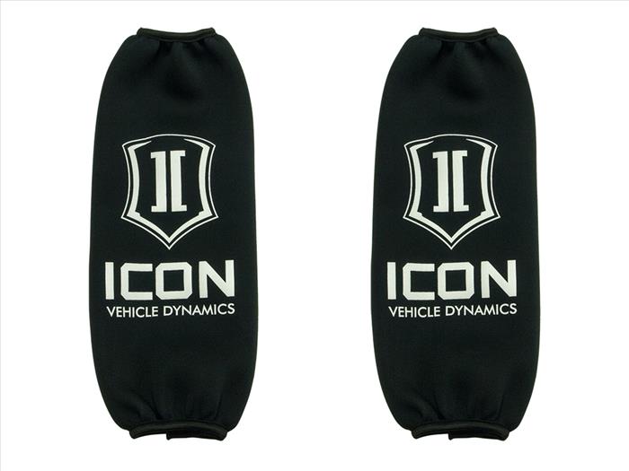 ICON VEHICLE DYNAMICS | 2.5 Series Coil Spring Wrap Short 11.25”-12.25” w/ Stacked Logo Pair (191003)