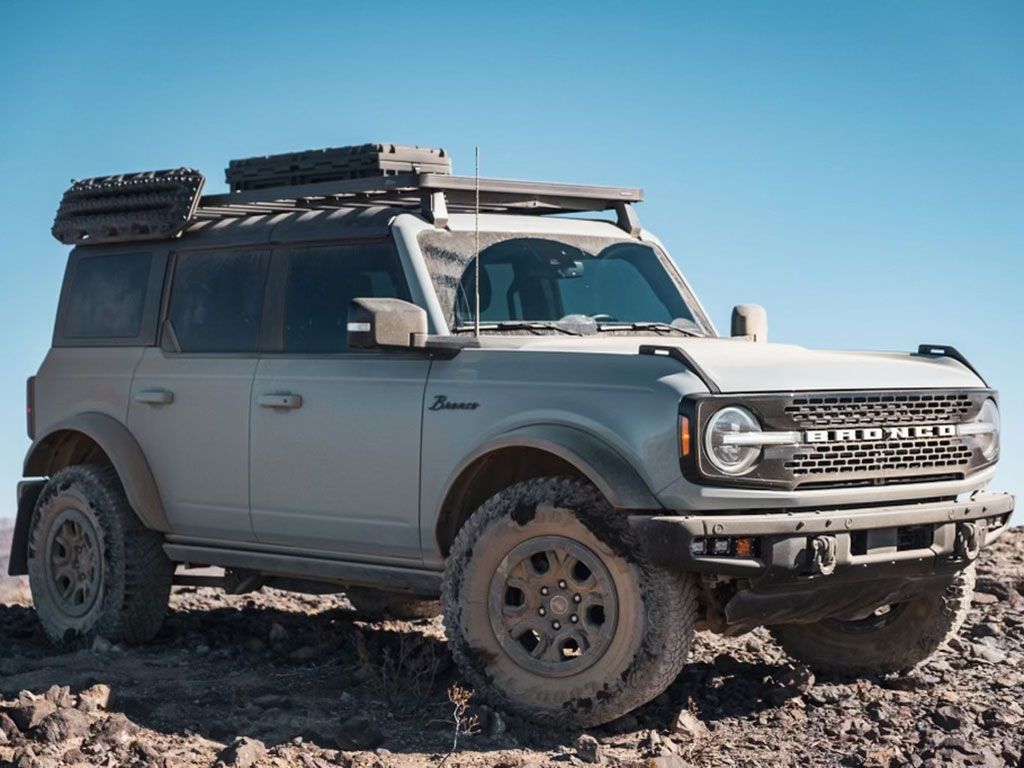 FRONT RUNNER | Ford Bronco 2021+ 4 Door w/ Hard Top Slimline II Roof Rack Kit