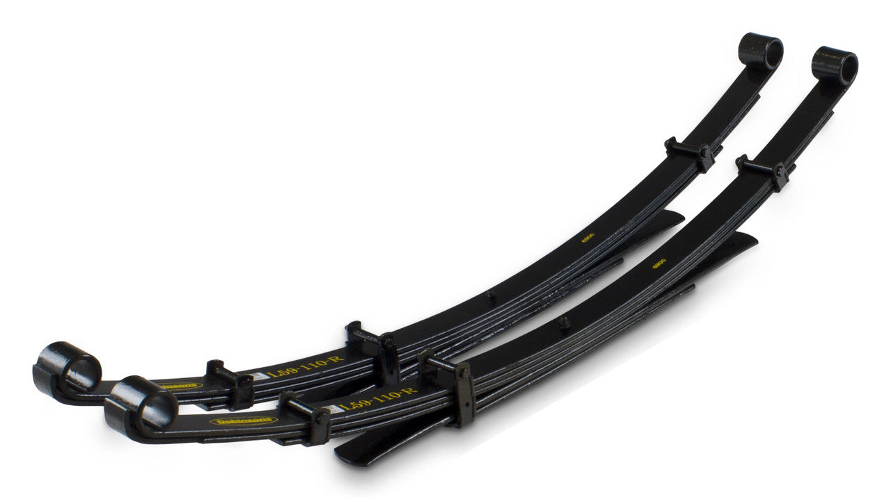 DOBINSONS | Land Cruiser 70 Series 1985-1999 Front Leaf Springs Pair 1.75" Stock Weight (HJ75-7L-F)