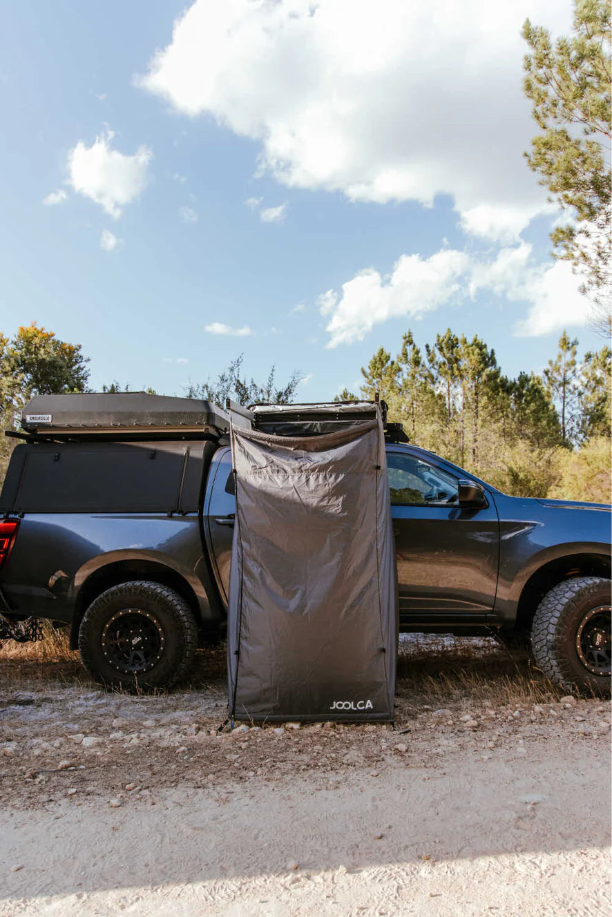 JOOLCA | ENSUITE Vehicle Mounted Single Shower Tent (In Stock Ships Same Day)