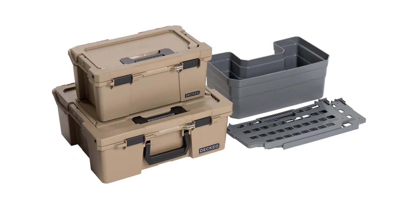 DECKED | Drawer System + Premium Accessory Pack for Ford Service Body (All Models) 1997-2026