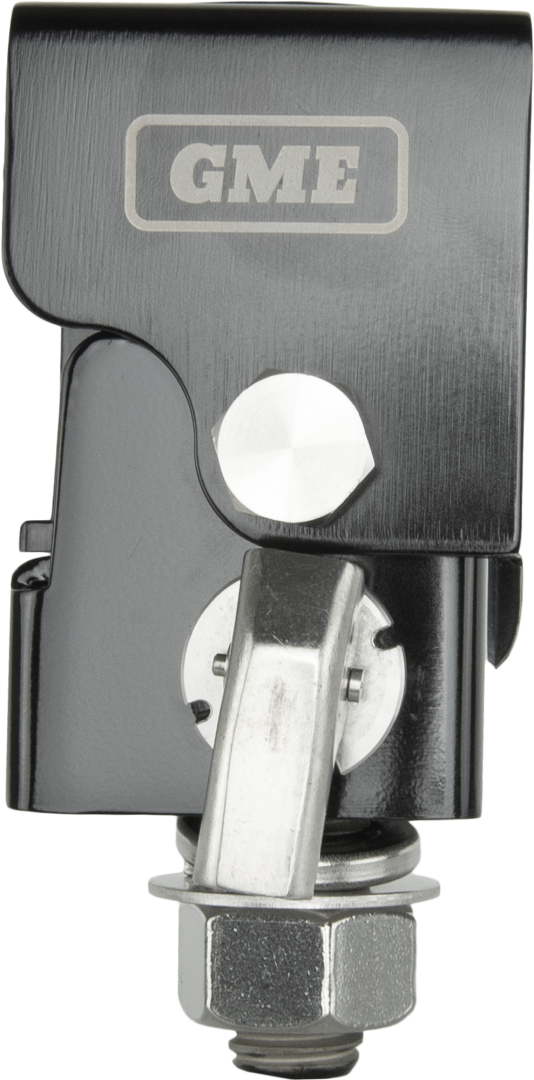 GME RADIOS | Fold-Down Antenna Mounting Bracket Black (MB042B)