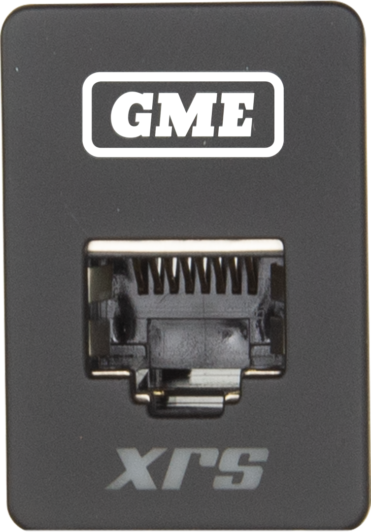 GME RADIOS | RJ45 Pass Through Adaptor Type 1 White (XRS-RJ45W1)
