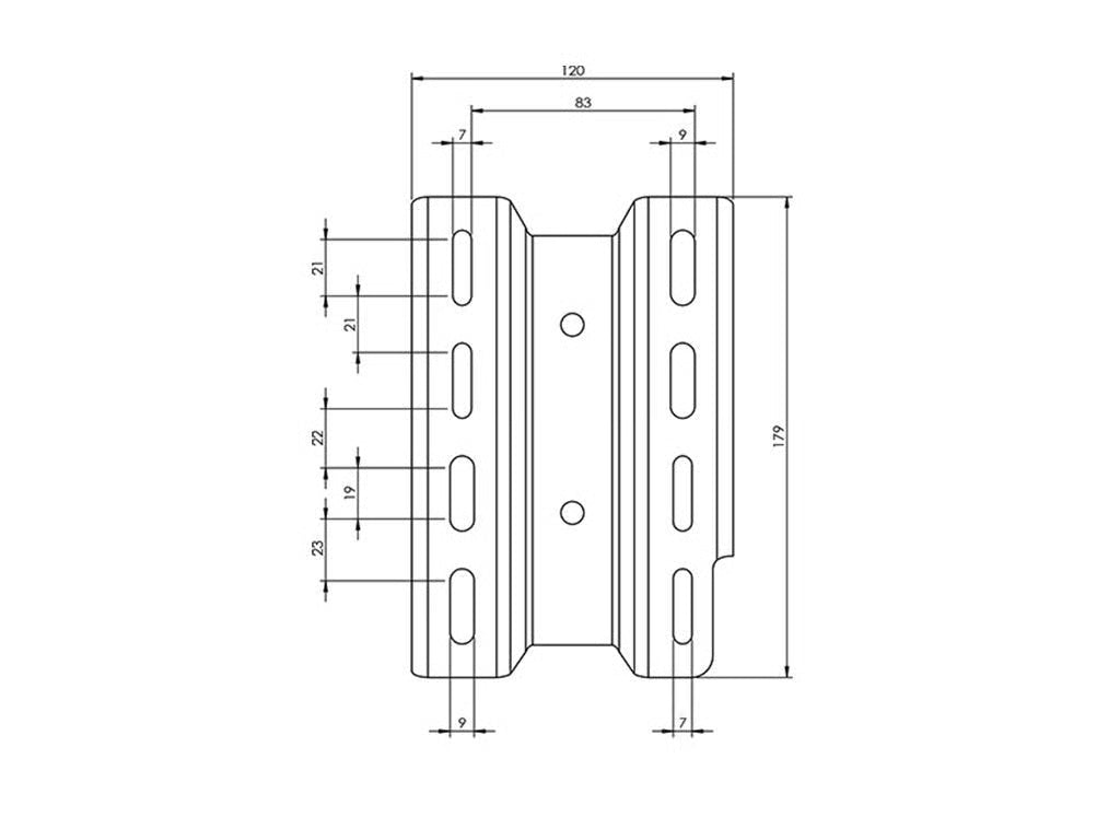 FRONT RUNNER | Quick Release 270˚ Awning Bracket (RRAC323)