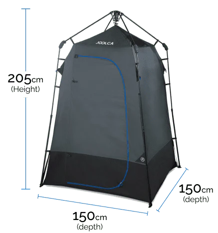 JOOLCA | ENSUITE Single Large Automatic Shower Tent