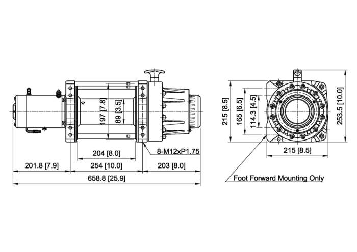 COMEUP WINCH | SEAL GEN2 16.5rs, 12V Winch