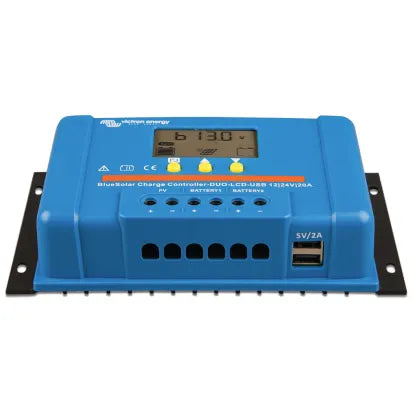 VICTRON ENERGY | BlueSolar PWM Charge Controller LCD & USB (1041681)