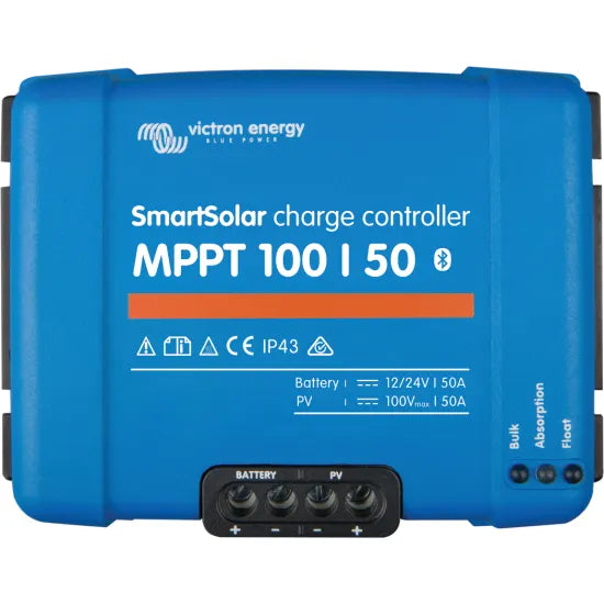 VICTRON ENERGY | SmartSolar MPPT Charge Controller 100V/50A (1015663)