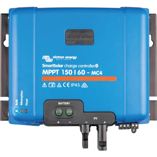 VICTRON ENERGY | SmartSolar MPPT Charge Controller 150V/60A - MC4 (1036266)