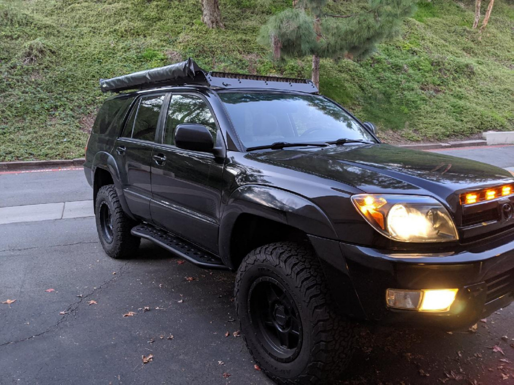 CALI RAISED | 4Runner 4th Gen 2003-2009 Bolt On Rock Sliders Step Edition