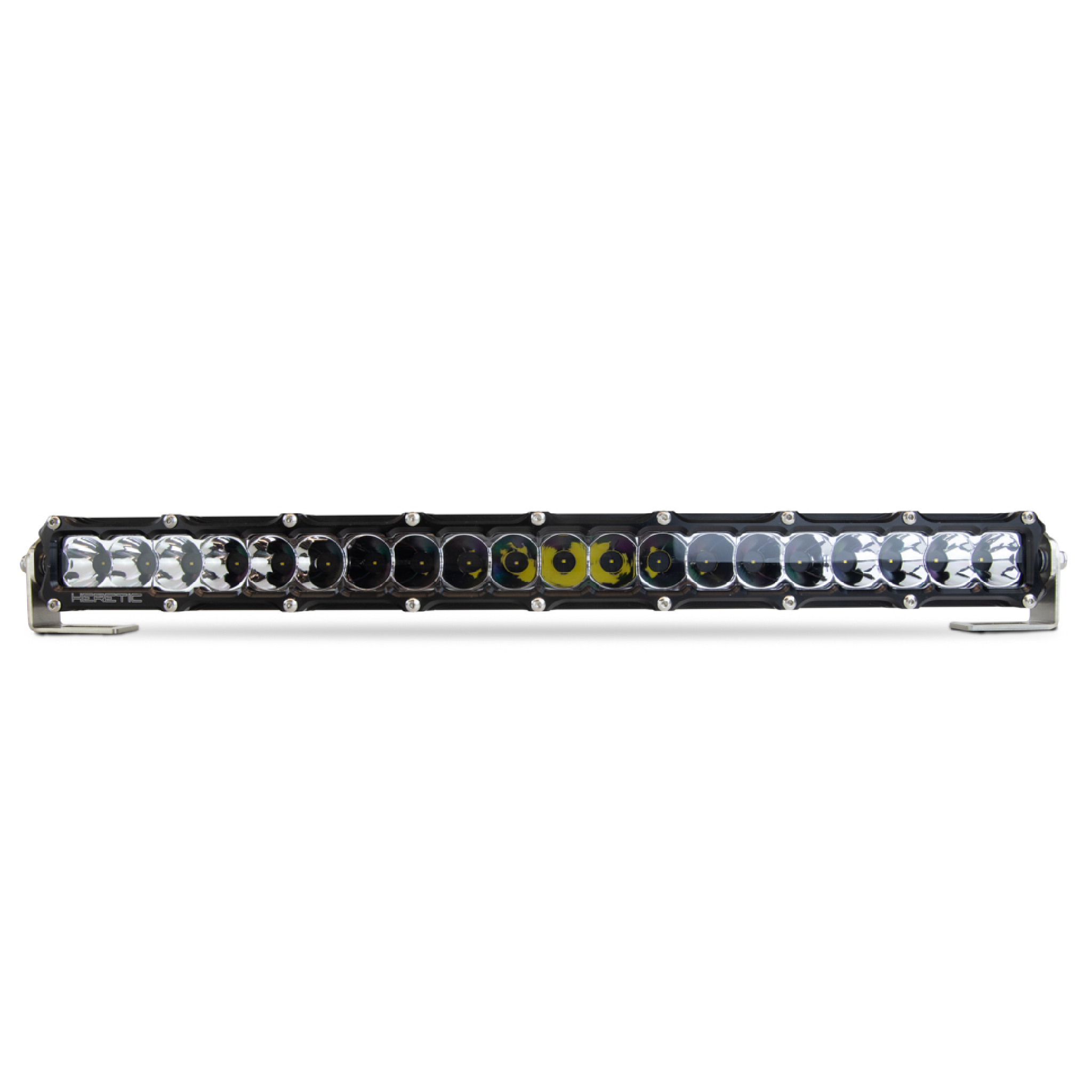 studio shot of a 20 inch LED light bar