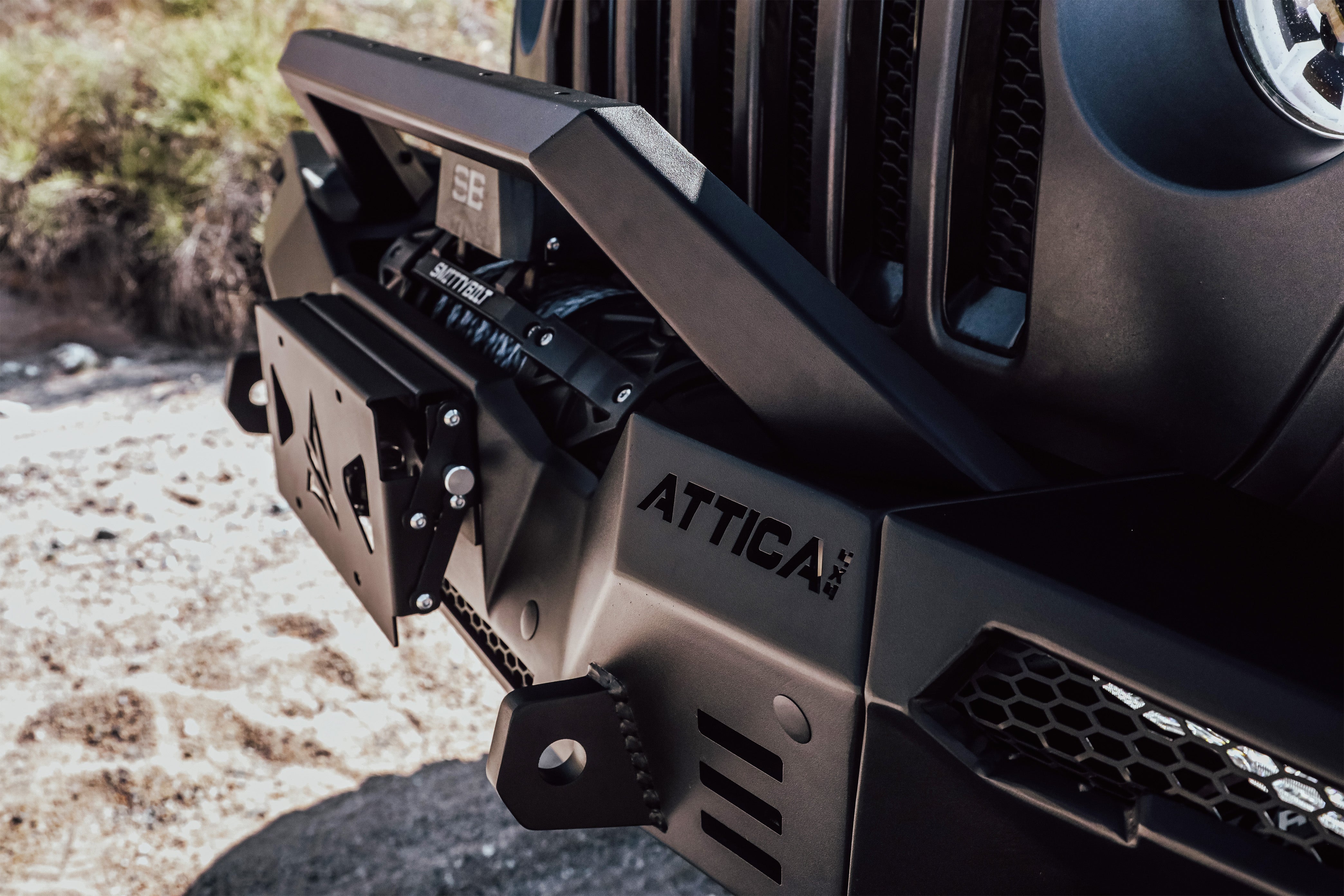 ATTICA 4x4 | Jeep Wrangler JL 2018-2023 Frontier Series Front Bumper