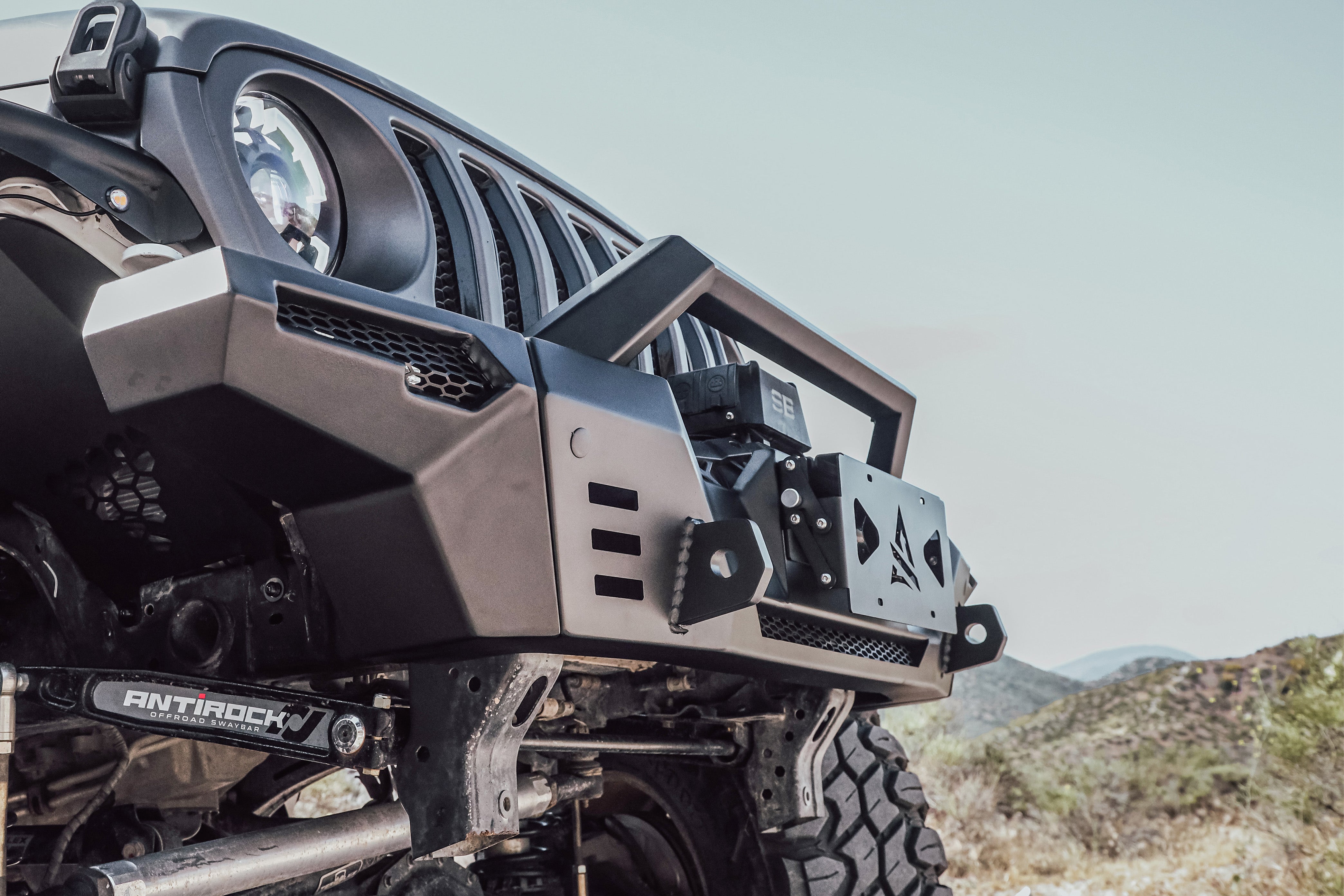 ATTICA 4x4 | Jeep Wrangler JL 2018-2023 Frontier Series Front Bumper