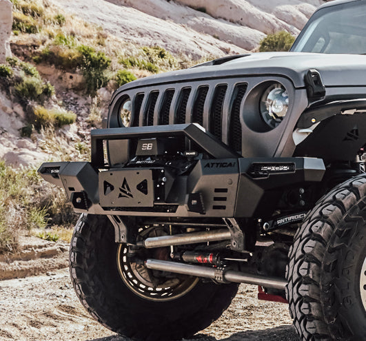 ATTICA 4x4 | Jeep Wrangler JL 2018-2023 Frontier Series Front Bumper