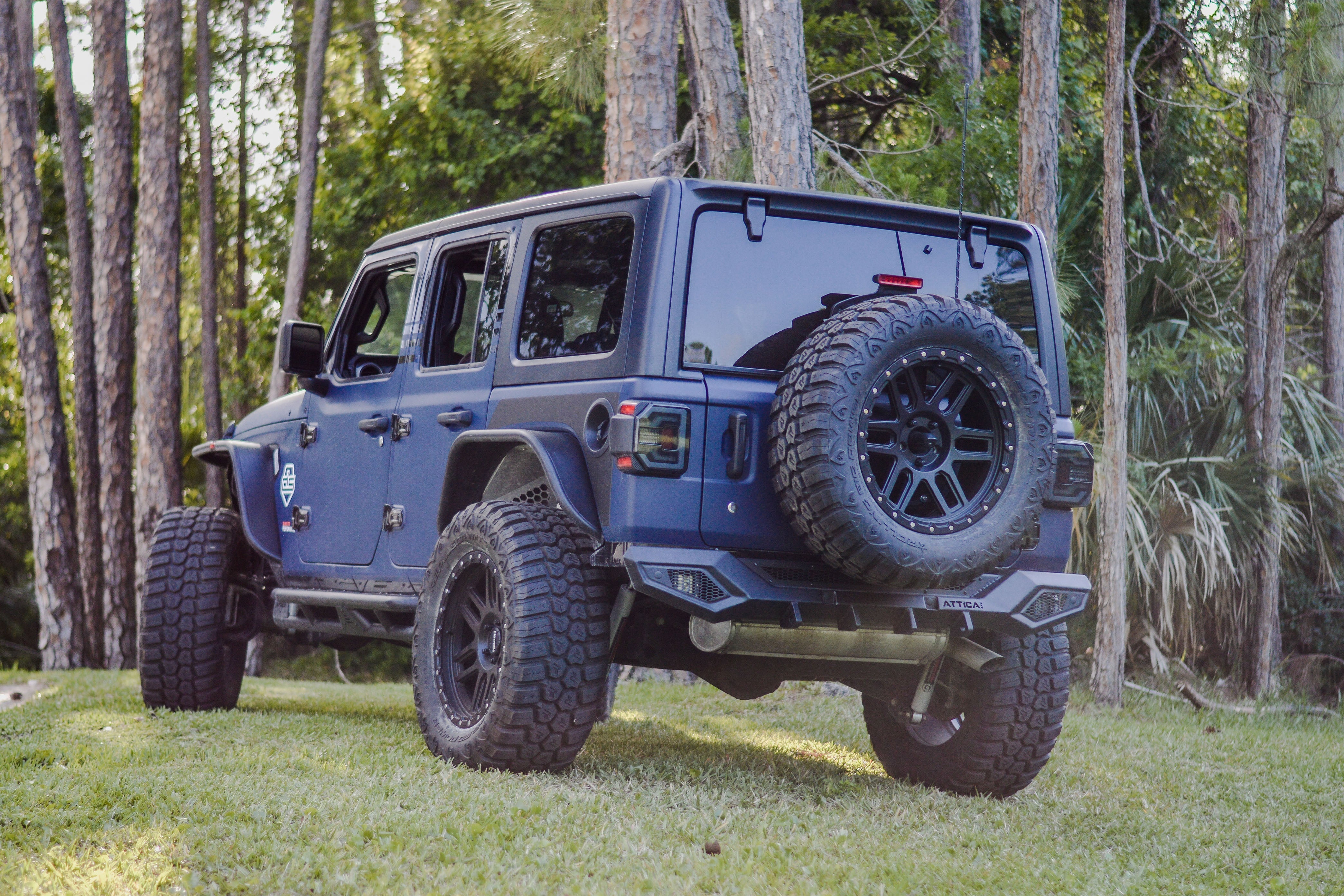 ATTICA 4x4 | Jeep Wrangler JL 2018-2023 Terra Series Rear Bumper
