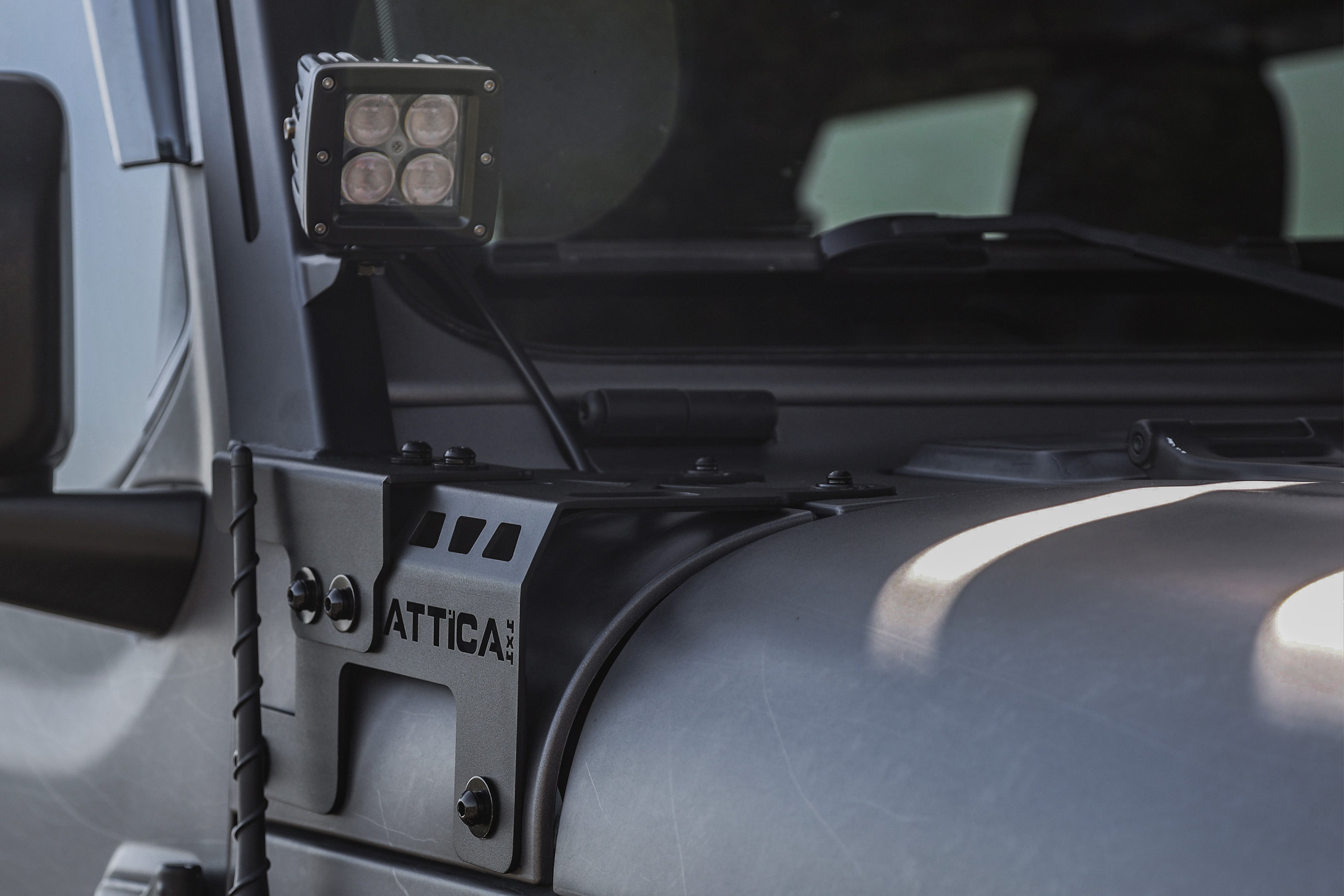 ATTICA 4x4 | Jeep Gladiator JT 2019-2023 Frontier Series Light Mount Brackets