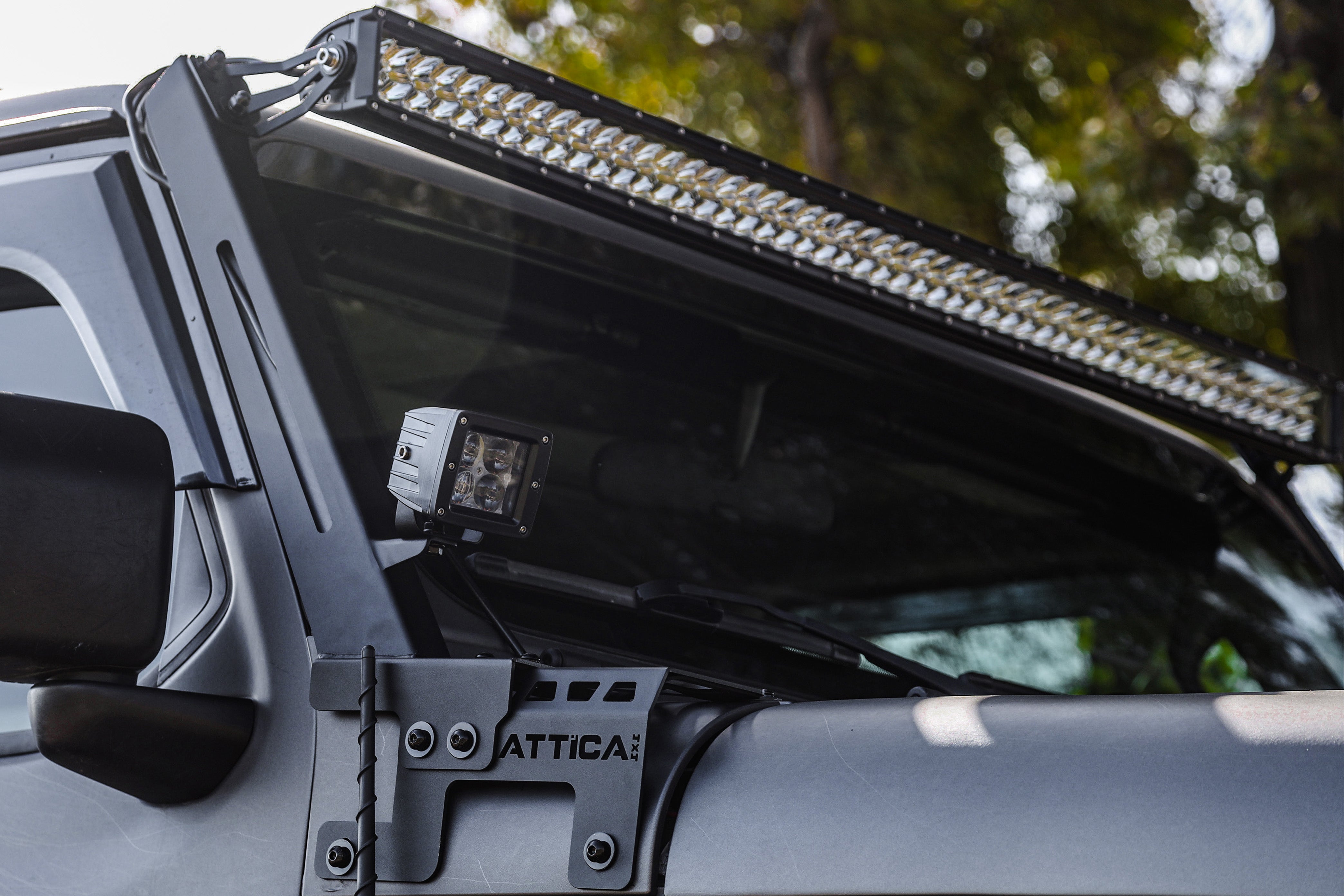 ATTICA 4x4 | Jeep Gladiator JT 2019-2023 Frontier Series Light Mount Brackets