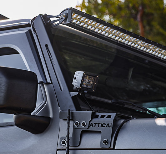 ATTICA 4x4 | Jeep Gladiator JT 2019-2023 Frontier Series Light Mount Brackets