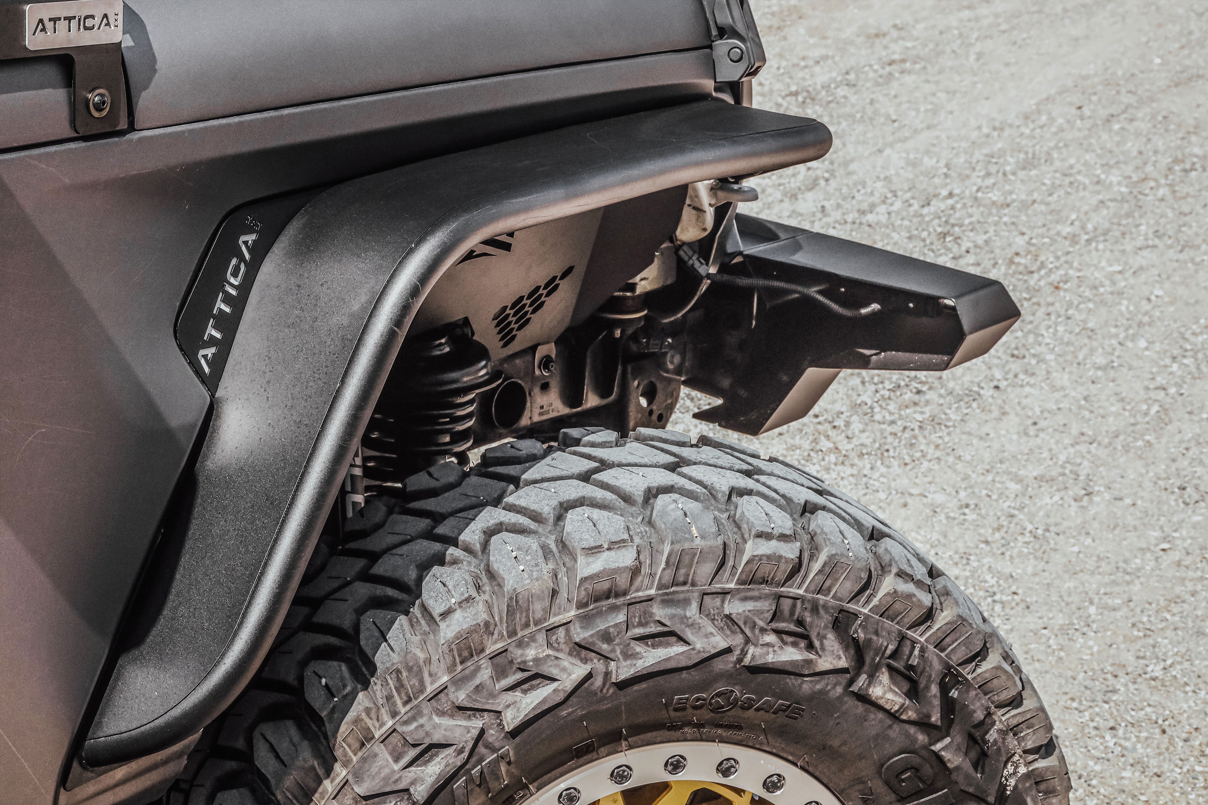 ATTICA 4x4 | Jeep Wrangler JL 2018-2023 Terra Series Front Fender Flares