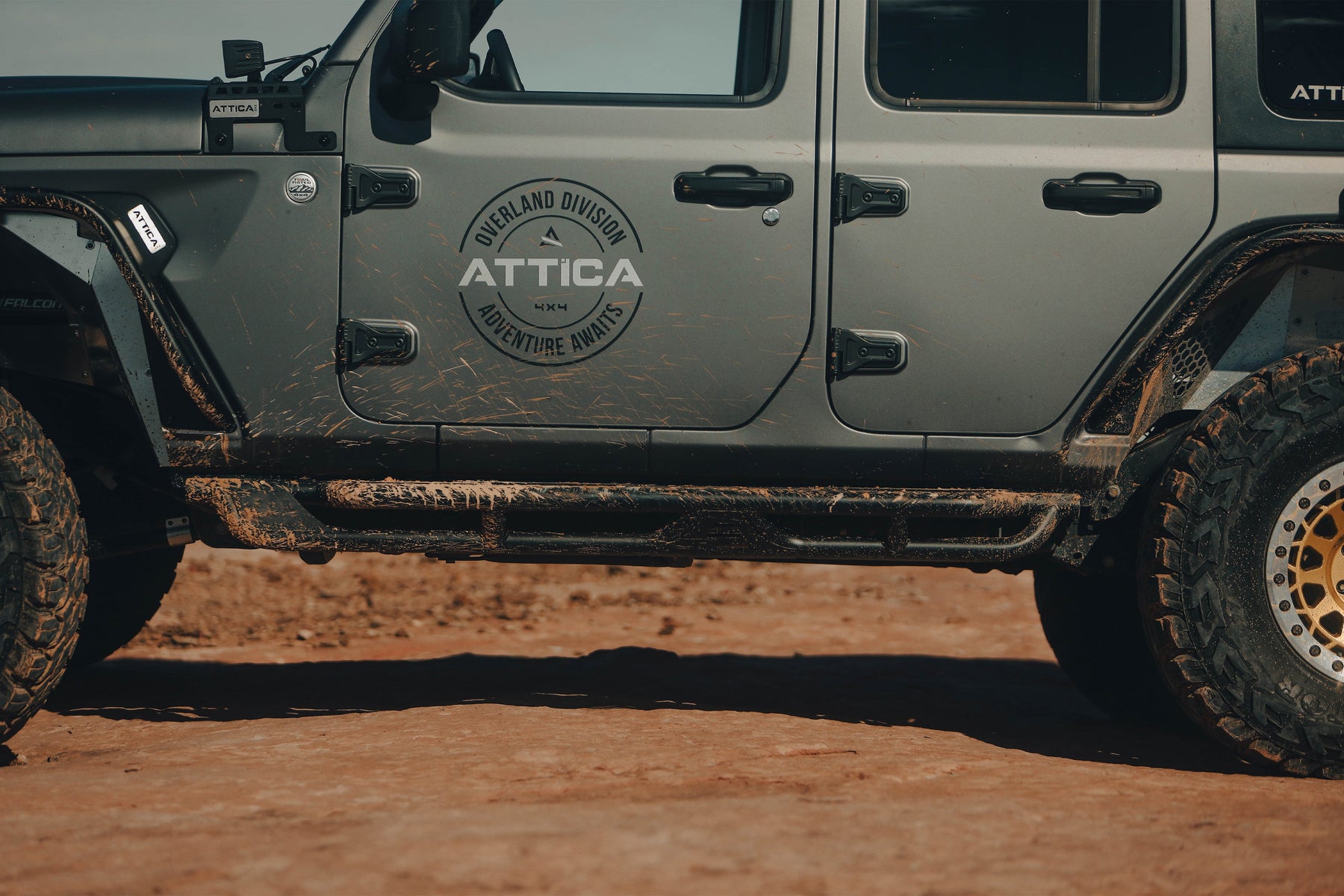 ATTICA 4x4 20182023 Jeep Wrangler JL Terra Series Side Steps