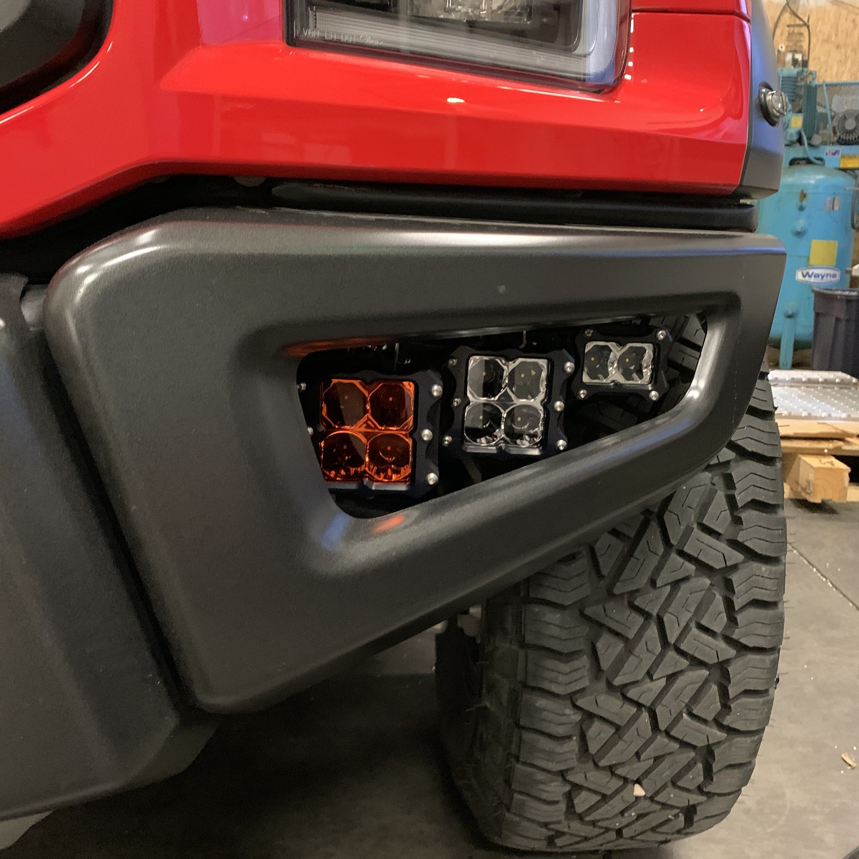 HERETIC STUDIO | Ford F150 Raptor 2017-2021 LED Fog Light Kit