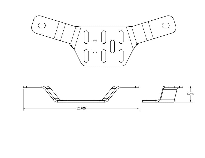 OVERLAND KITTED | Raised Boomerang Mount