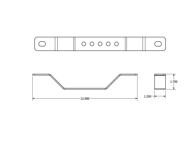 OVERLAND KITTED | Universal Raised Mounting Bars