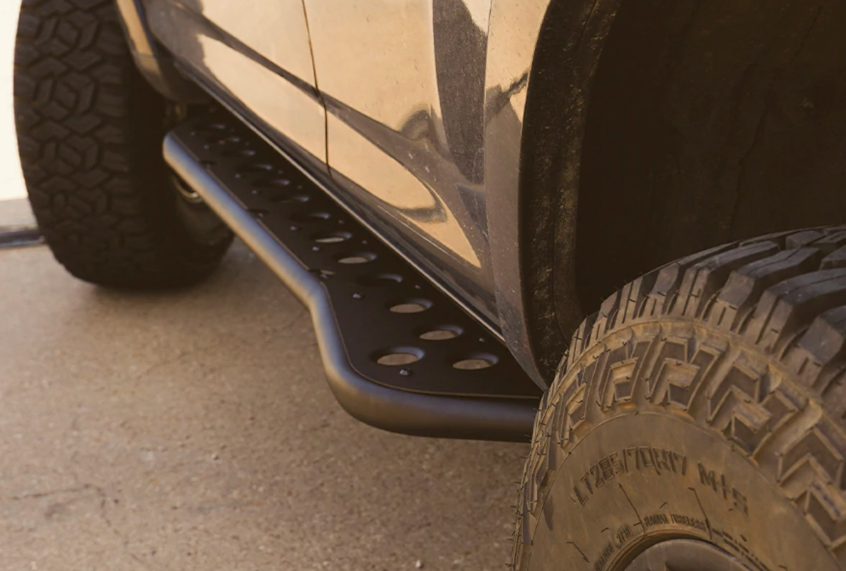 CALI RAISED | 4Runner 4th Gen 2003-2009 Bolt On Rock Sliders Step Edition