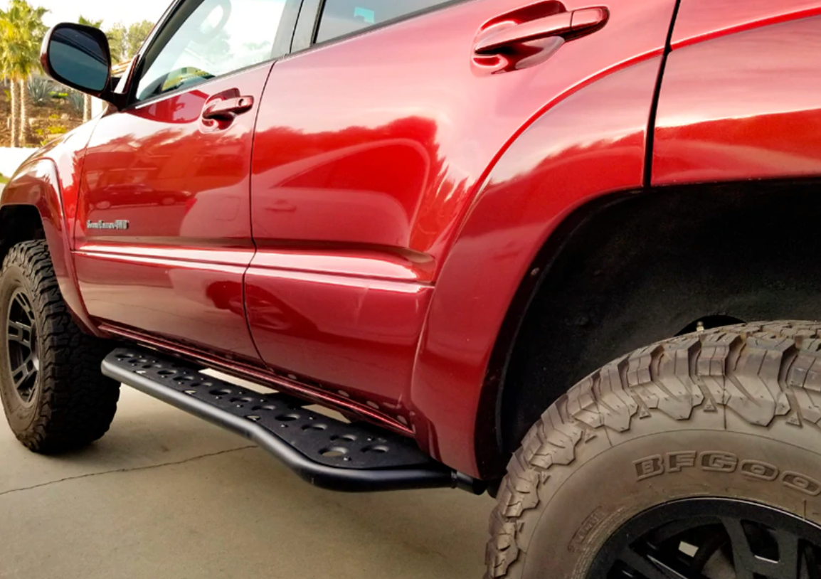 CALI RAISED | 4Runner 5th Gen 2010-2024 Step Edition Bolt On Rock Sliders