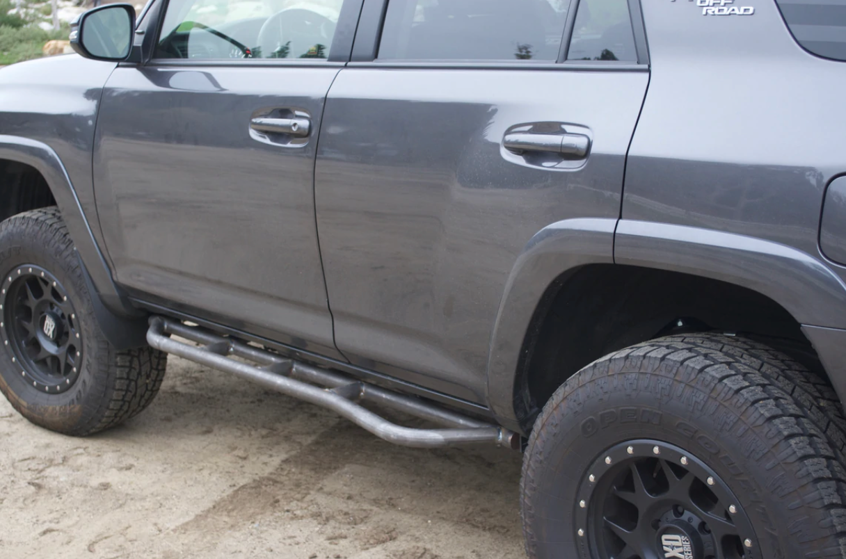 CALI RAISED | 4Runner 5th Gen 2010-2024 Step Edition Bolt On Rock Sliders