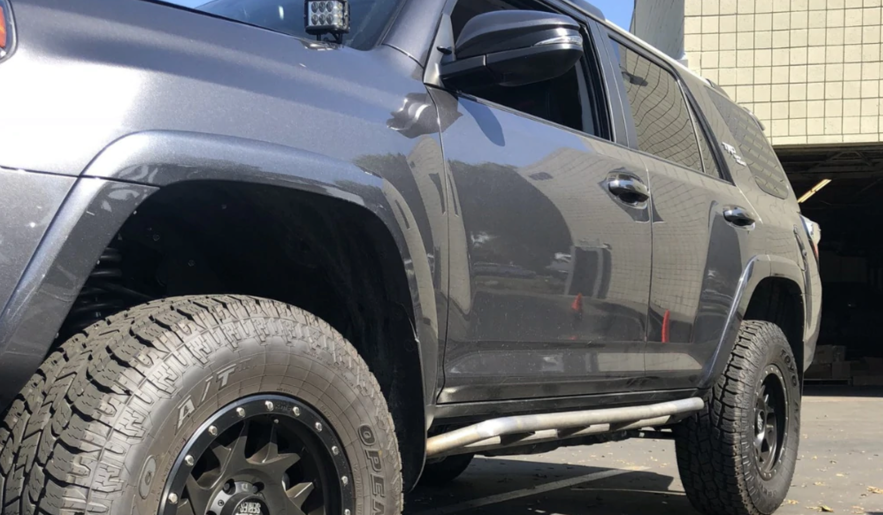 CALI RAISED | 4Runner 5th Gen 2010-2024 Trail Edition Bolt On Rock Sliders