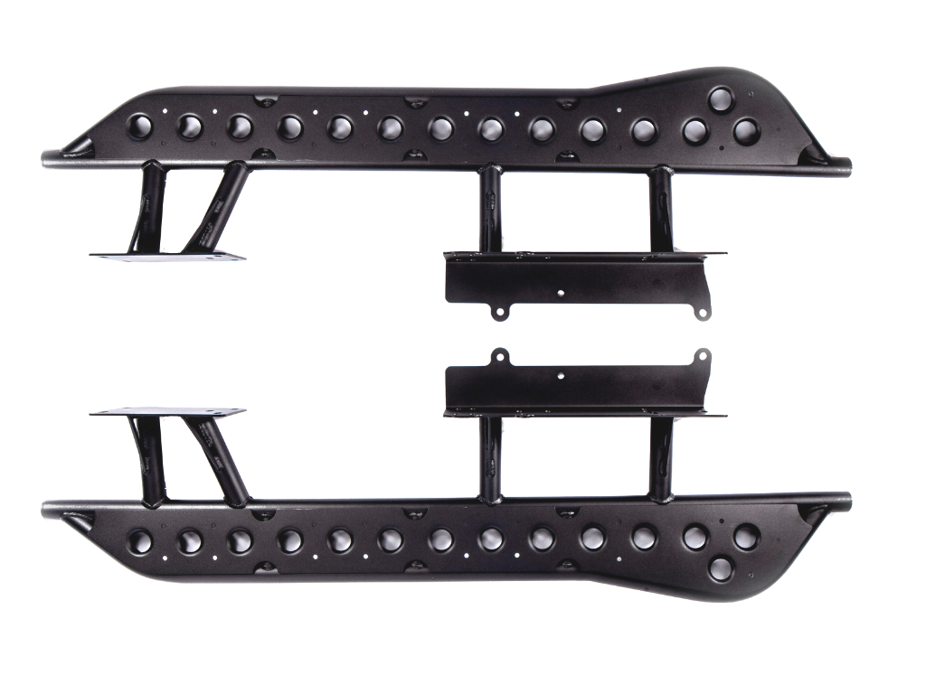 CALI RAISED | 4Runner 4th Gen 2003-2009 Bolt On Rock Sliders Step Edition