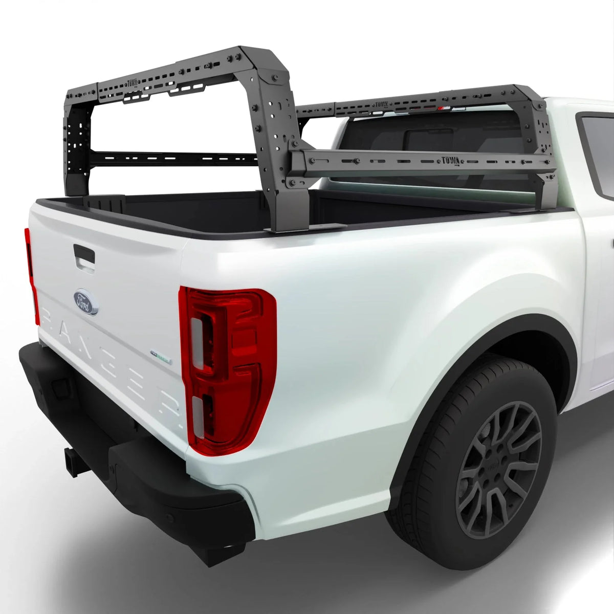 TUWA PRO | Ford Ranger 4CX Series Shiprock Height Adjustable Bed Rack ...
