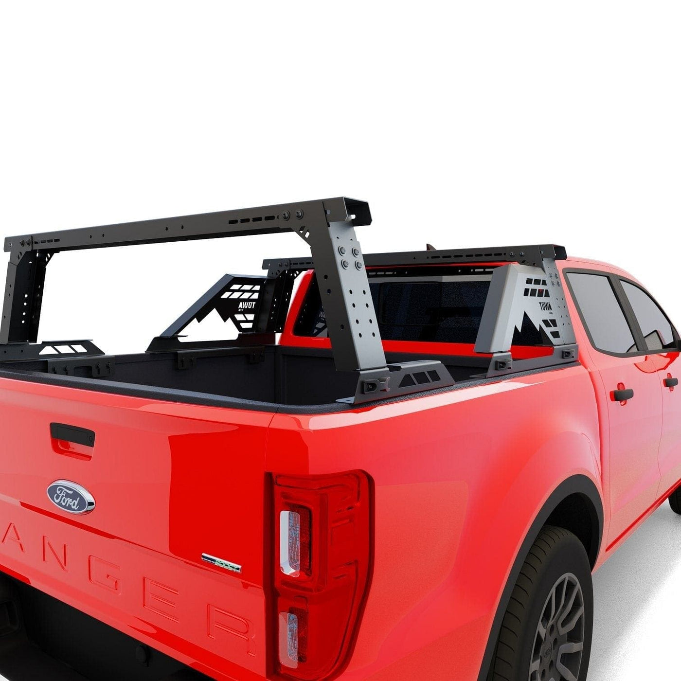 Ford Ranger MOAB Bed Rack Overland Truck Bed Cargo