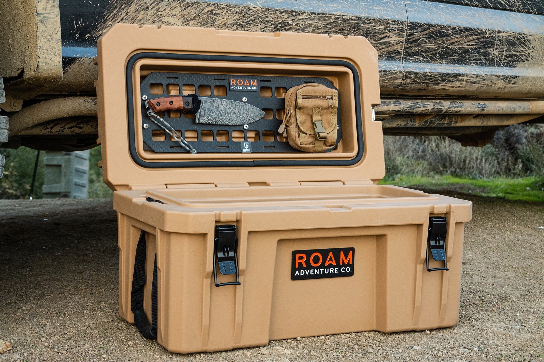 ROAM ADVENTURE | 95L Rugged Case Molle Panel