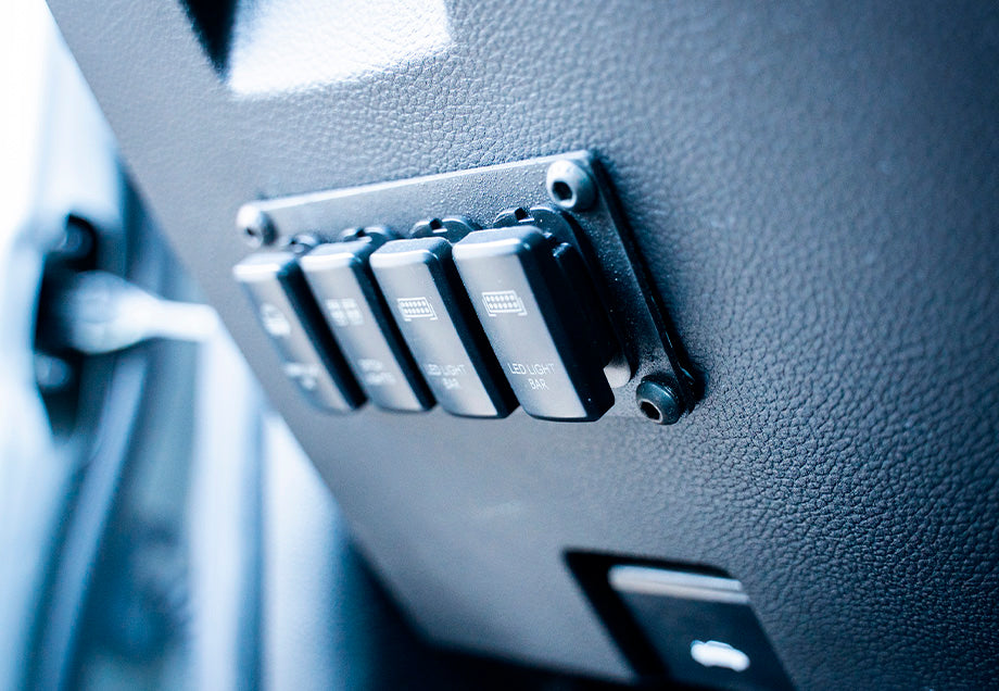 CALI RAISED | 2019-2022 Ford Ranger Switch Panel (4) – Evergreen Offroad